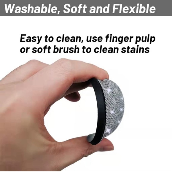 BLING Rhinestone Car Cup Coasters, Set of 2 - Picture 4 of 12